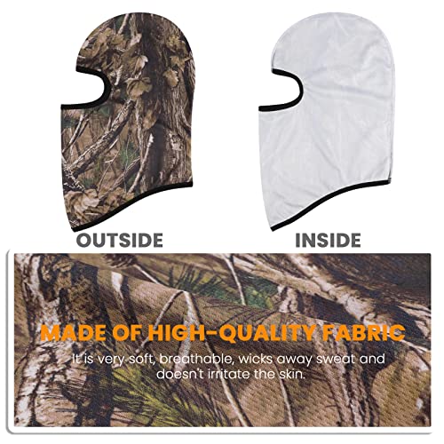 TAGVO Camouflage Balaclava - One Size Hunting Balaclava (A81) Elastic Warm Face Cover