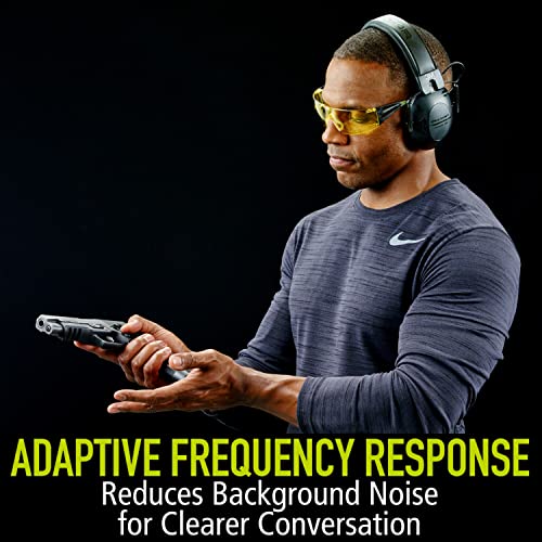 Peltor Sport Tactical 100 Electronic Hearing Protector, Ear Protection, NRR 22 dB, Ideal for the Range, Shooting and Hunting, TAC100-OTH