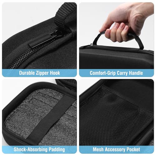 Walkie Talkie Carrying Case with Custom Foam Fit for Two-Way Radios
