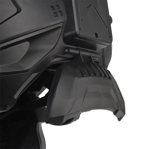 LynxPro HL-98 Tactical Helmet with Built-in Communication Earphone, Featuring high-Definition Tactical Earphones, a Built-in Fan and New Night Vision Device - Black