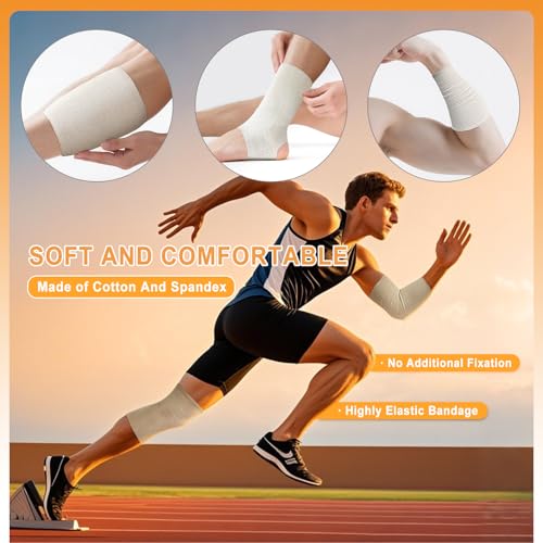 Elasticated Tubular Bandage 3.5 Inch x 11 Yard Size E Compression Support