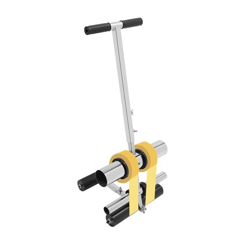 FXEIPOL Court Line Tape Machine 21.65-31.49In Height Tape Line Striping Machine 1.57-11.02In Adjustable Drawing Floor Marking Machine with 4 Tapes for Playgrounds, Running Tracks
