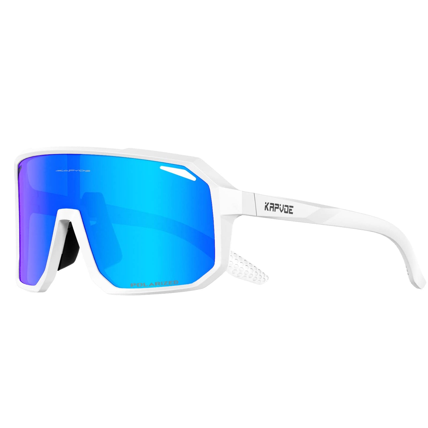 KAPVOE Polarized Cycling Glasses Sports Sunglasses, UV400 Running Fishing Baseball Glasses for Men Women K62