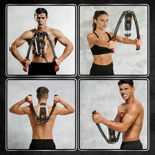 Hydraulic Arm Exerciser for Muscle Strengthening Adjustable Resistance Home Workout Equipment