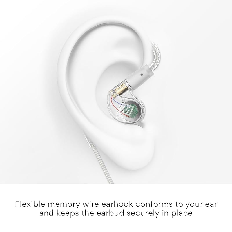 MEE Audio M6 Right Side Earbud with 15" Cable & 3.5 mm Plug (Variation: Right Ear)