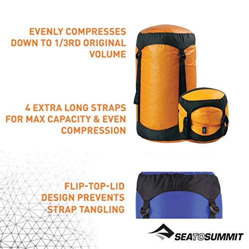 Sea to Summit Ultra-SIL Compression Sack, Ultralight Outdoor and Travel Storage