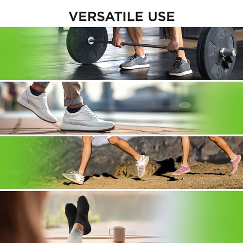 No Show Bamboo Workout Socks Women & Men 3 Pairs - Soft & Comfortable