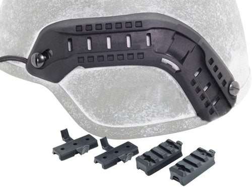 OSdream MICH Helmet Accessory Rail Mount Kit Helmet Side Rail Guide DE