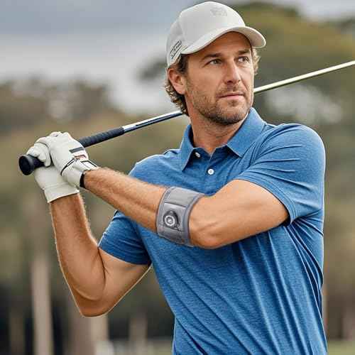 Tennis Elbow Brace for Men Women, Elbow Brace for Tendonitis Tennis Elbow & Golfer's Elbow, Adjustable Elbow Strap, Gray, REGULAR Size (M/L), 9"?11.5", 1 Pack