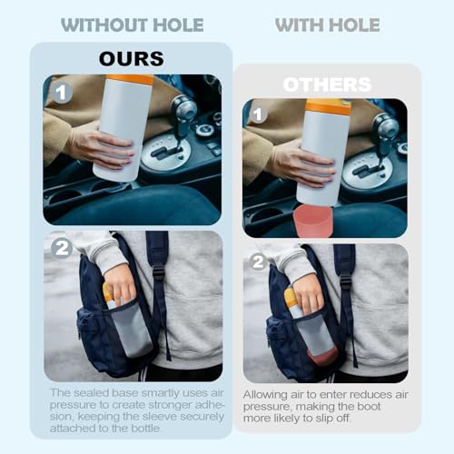 Day Dreams Silicone Boot for Owala Kids Water Bottles - Scratch-Resistant & Anti-Slip 2-Pack