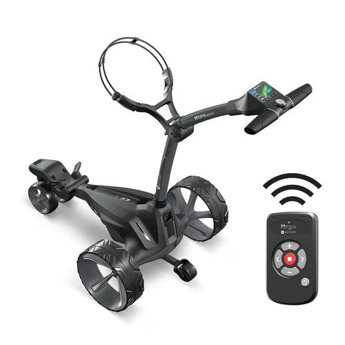 Motocaddy Golf M7 GPS Remote Control Electric Caddy Graphite