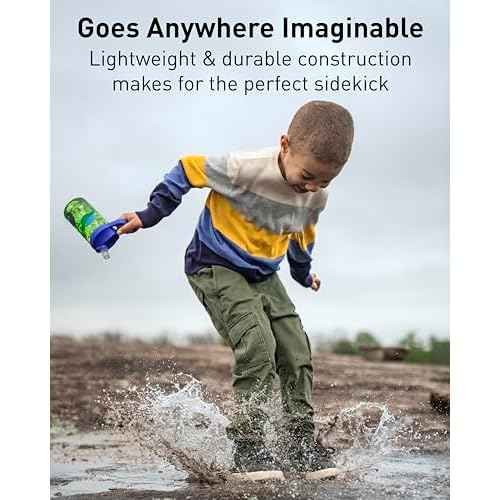 CamelBak Eddy+ Kids Bite Valve Straw Tritan Renew Water Bottle