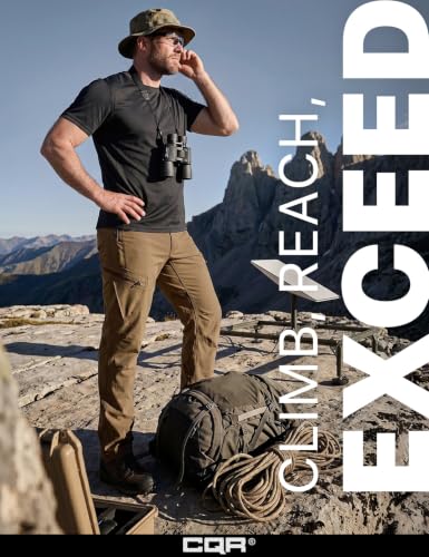 Men's Quick Dry Tactical Cargo Pants Water Resistant Outdoor Hiking Pants