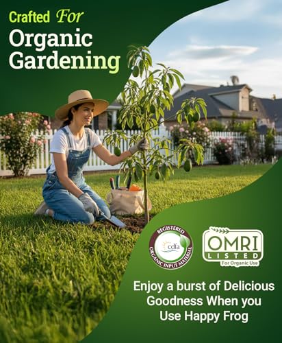 FoxFarm Happy Frog Citrus and Avocado Fertilizer 4 lb - OMRI Listed Slow-Release Tree Food