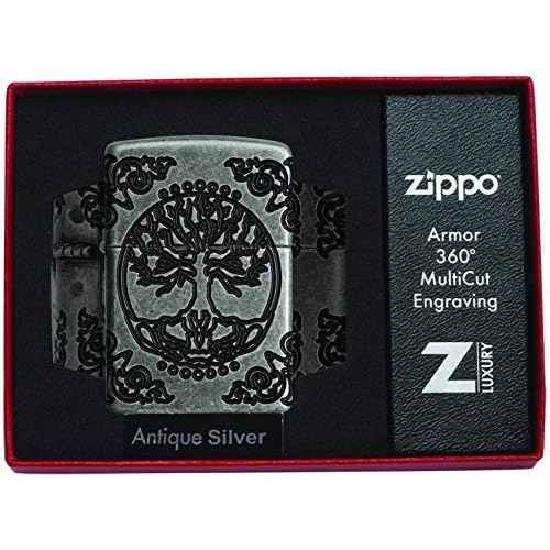 Zippo Armor Tree of Life Design Pocket Lighter