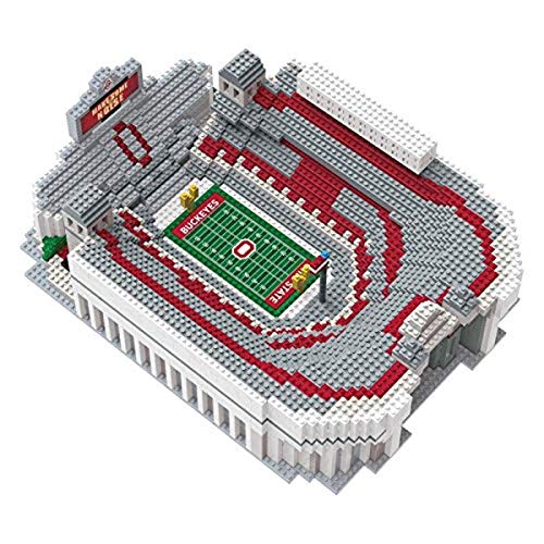 FOCO NCAA Unisex NCAA College 3D BRXLZ Puzzle Team Football Stadium