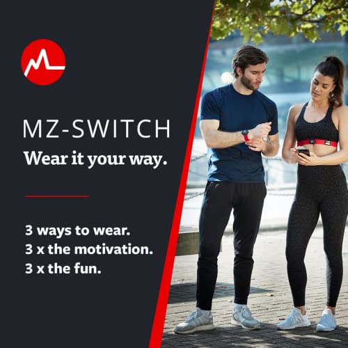 Myzone MZ-Switch Replacement Arm & Wrist Straps - Orange