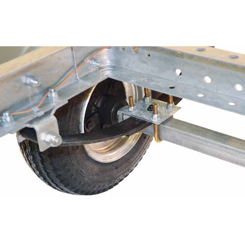 Malone MPG586XV EcoLight 2 Kayak Trailer with 2 V-Rack Kayak Carriers | 14' / 400 lbs Capacity | Fully Submersible | Marine Grade Galvanized Steel Construction