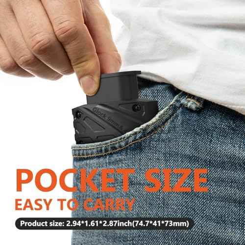 Ludex Magazine Speed Loader for Glock 9mm/.40.Fits Glock 17,18,19,22,23,24,26,27,34,35,45 and 47