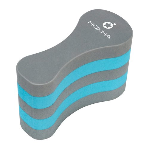 Pull Bouy Leg Float, EVA 5 Layer Swimming Pull Float Training Aid Sports Upper Bpdy Aqua Fitness for Adult, Beginners (Green&Grey)