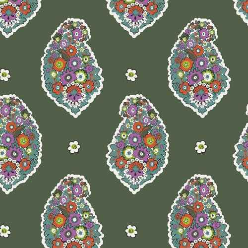 Vera Bradley Women's Ripstop Berkhill Backpack, Kew Gardens Green, One Size