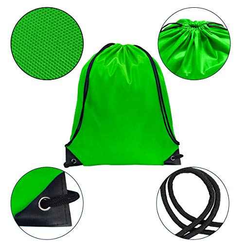 GoodtoU Drawstring Backpack Bulk 48 Pcs 16 Colors Drawstring Backpack Bulk Cinch String Backpacks