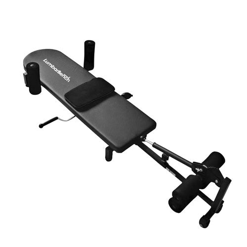 Lumbar Decompression Table By Lumbar Bench - Horizontal Inversion Table for Lower Back Pain Relief, Back Stretcher Machine, Stretches the back, Ankle, Knee, and Hip. 300/330 lbs. Capacity