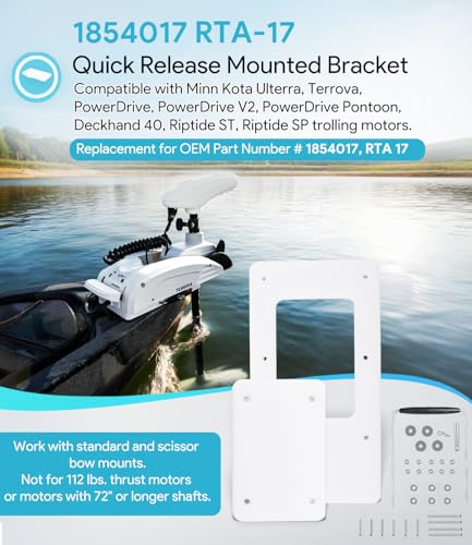 Quick Release Mount Bracket for Minn Kota Trolling Motors - RTA-17