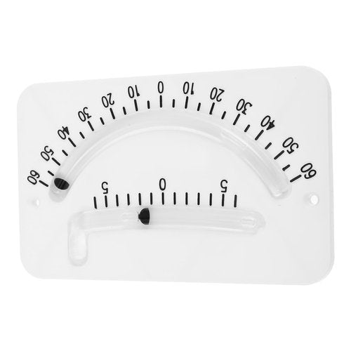 KOMBIUDA Marine Clinometer Level Inclinometer Angle Finder for Boats Accurate Measurement and Leveling Tool with Installation Screws for Yacht and Vessel Use