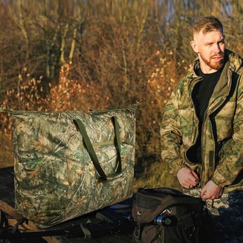 2 Pcs Scent Control Lock Bag 42x26in Camouflage Odor Proof Hunting Gear