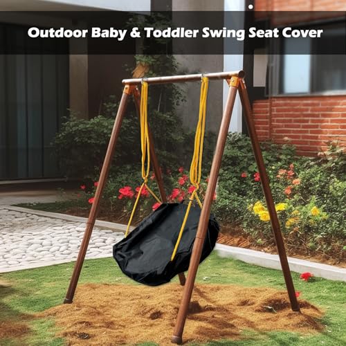 Outdoor Toddler Swing Seat Cover Waterproof UV-Resistant Fit Most Swings