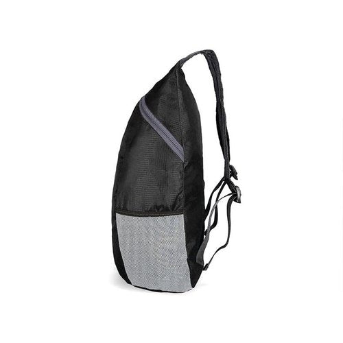 Travel Hiking Daypack Lightweight Packable Backpack Foldable Backpack (Black, 20L)