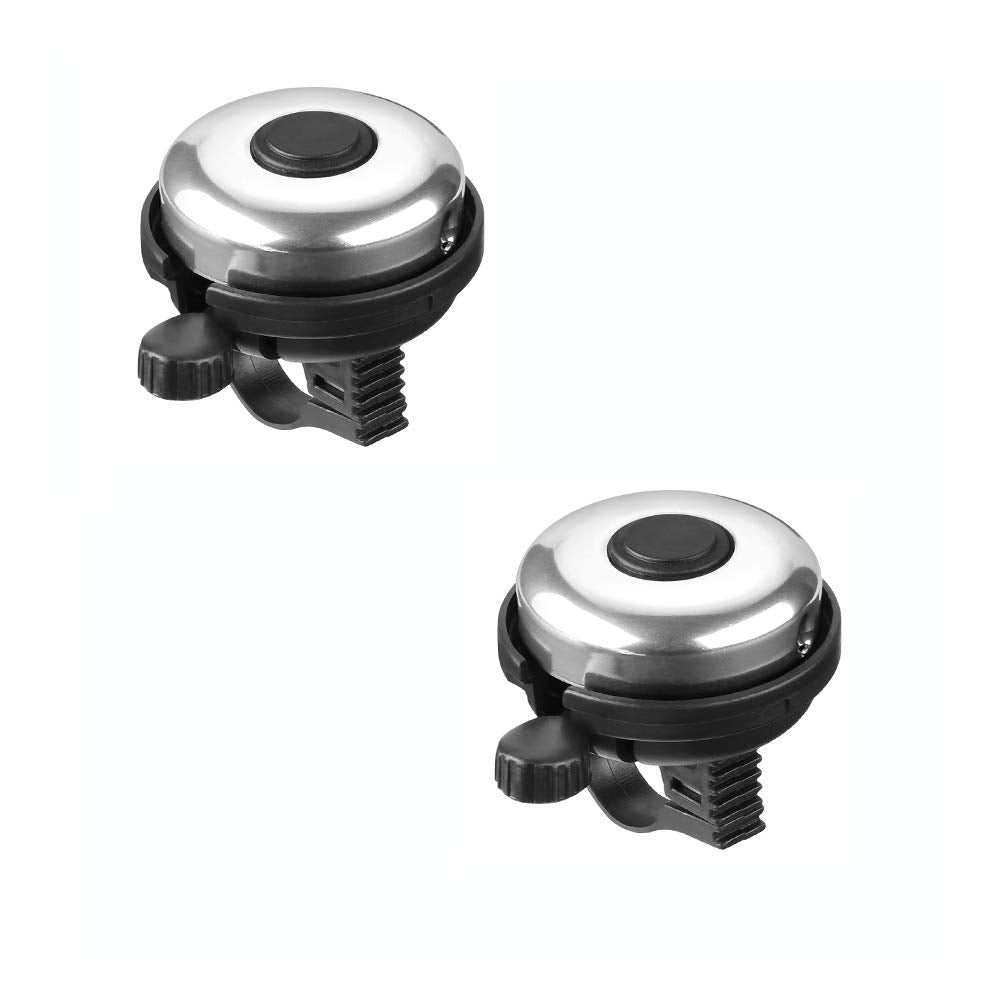 Accmor Classic Bike Bell, Aluminum Bicycle Bell, Loud Crisp Clear Sound Bicycle Bike Bell for Adults Kids