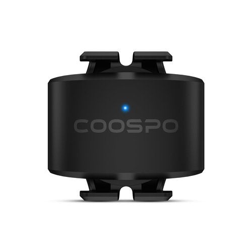 COOSPO Bike Cadence Sensor BK9C, Bluetooth 5.0 ANT+ Cycling Cadence Bicycle RPM Sensor,IP67 Waterproof & 300H Battery, Compatible with Rouvy/Peloton/Wahoo APP/GPS Bike Computers