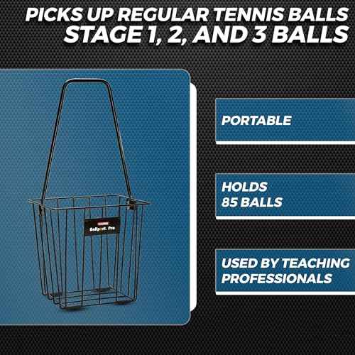 Tourna Ballport Pro Ball Pick up Tennis Hopper