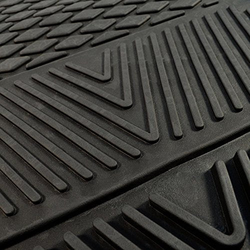 NCAA Ohio State Buckeyes Car Mat Set - Front Vinyl Vehicle Floor Mats