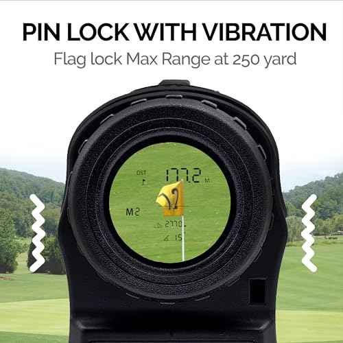 Golf Laser Rangefinder Hunting Range Finder 900Y Fast Focus High-Precision Continuous Scan Flag Pole Locking Vibration Function Slope Mode Range Finder