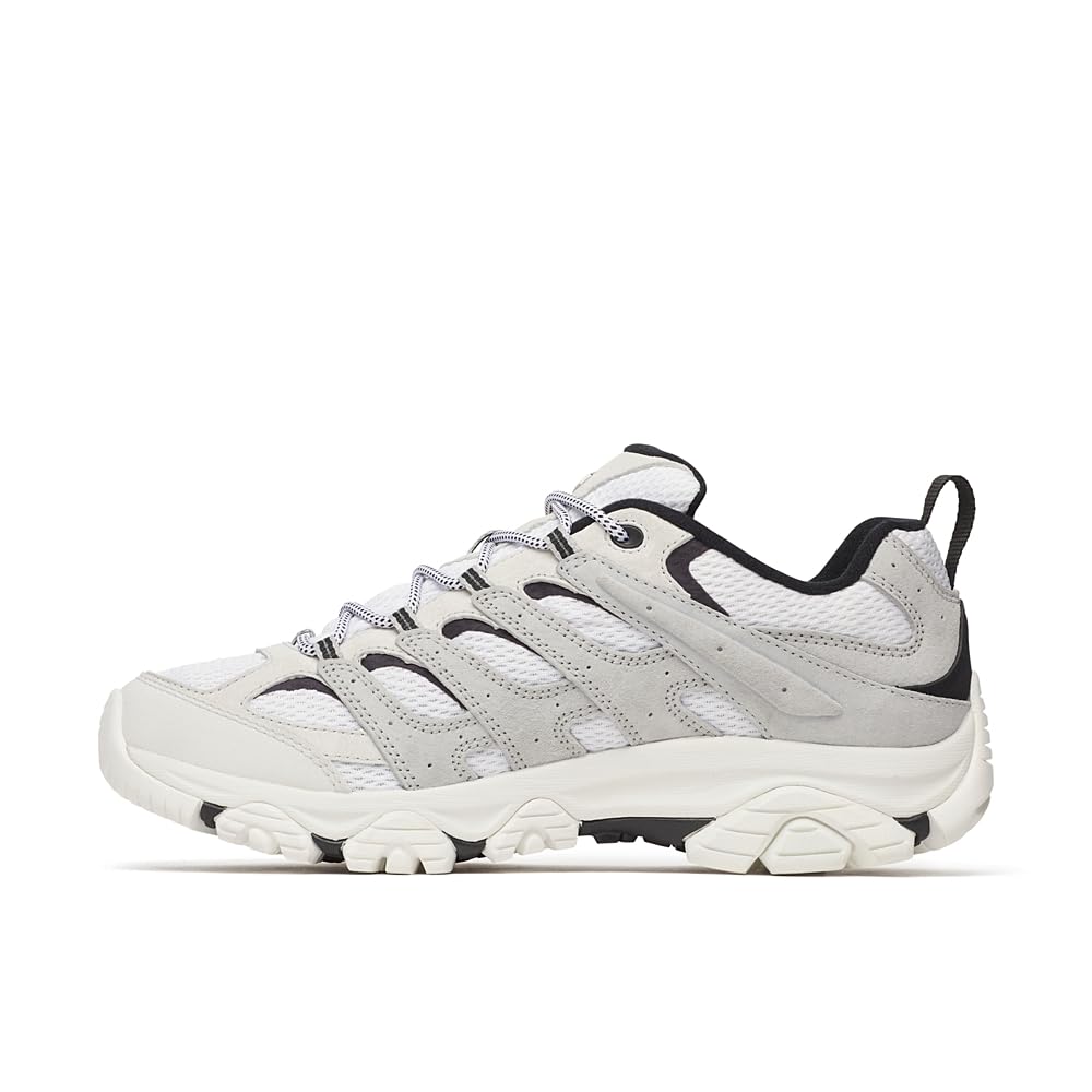 Merrell Men's Moab 3 Hiking Shoes - White/Black: 7.5 Medium