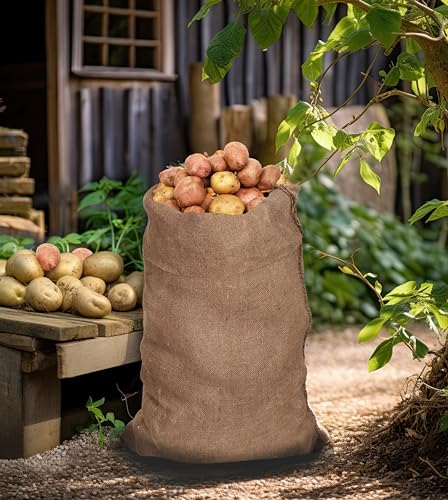 Large 24x39 Inch Potato Sack Race Bags - 6 Pack for Kids & Adults