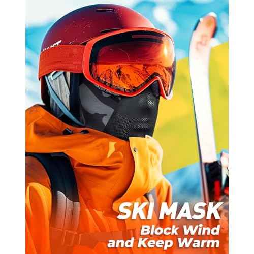 Balaclava Ski Mask for Men Women Fleece Winter Face Mask for Cold Weather Skiing Snowboarding Motorcycle Riding Outdoor Work