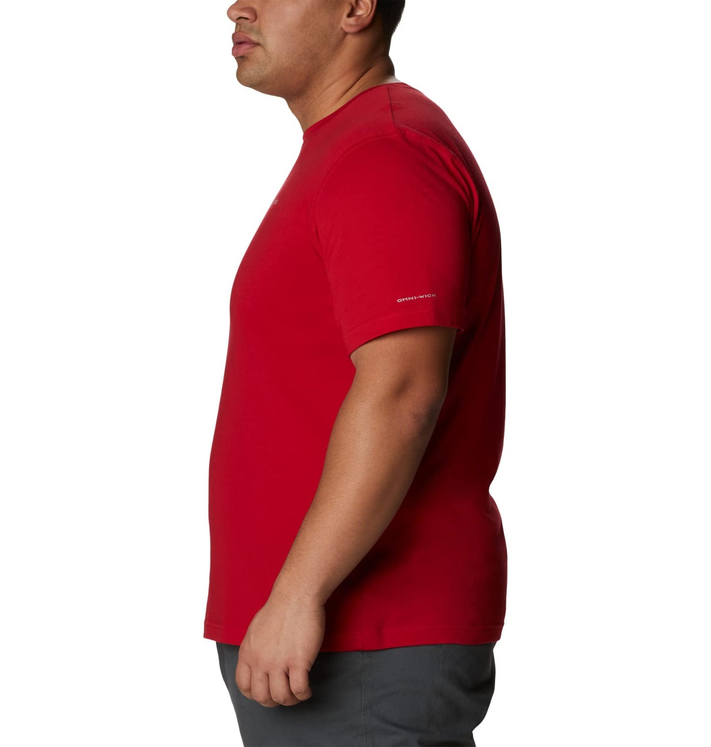 Columbia Mens Thistletown Hills Short Sleeve T-Shirt, Mountain Red, XX-Large