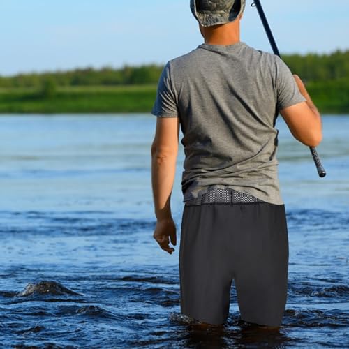 Fishing Waders with Boots Nylon PVC Waist Waders for Men Women M10