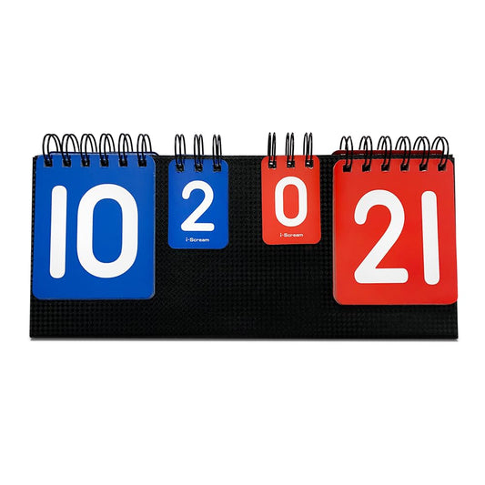 i-Scream Mini Scoreboard – Portable Tabletop Scorekeeper for Ping Pong, Badminton, Cornhole, Soccer, Indoor & Outdoor Sports Match, P.E/Classroom Activities, Game -11.5 Inch (29cm)