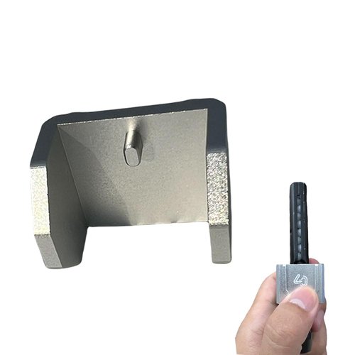 40MAX Airsoft Speed Loader for Airsoft Pistol Magazines AEG and GBB，Quick Loading to Protect Nails，Latest Version, Alloy Material (Silvery)