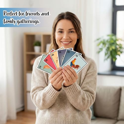 Mexican Bingo Game in Spanish & English for 20 Players - Puerto Rico Bilingual Card Set