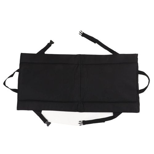 QERLONG Stadium SEAT Cushion Foldable Portable for Outdoor Black