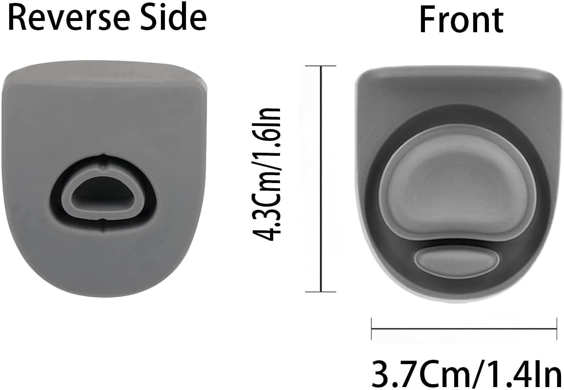 2025 New Upgrade Replacement Stopper Compatible with Owala FreeSip, Rubber Seal Replacement for Owala 19oz 24oz 32oz 40oz Bottle Mouth Cap(Grey)