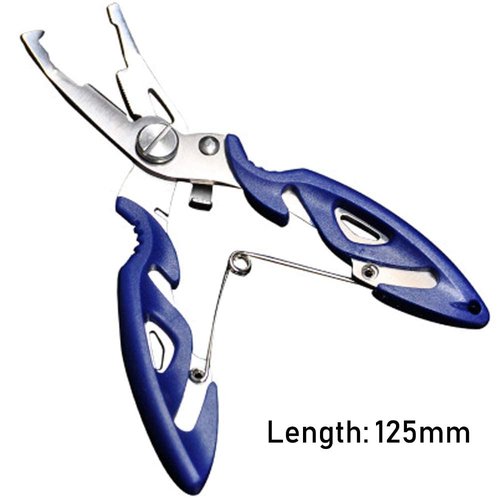 GREATFISHING 200PCS High Strength Heavy Stainless Steel Split Ring Lure Tackle Connector with Fishing Pliers 30lb to 120lb Test
