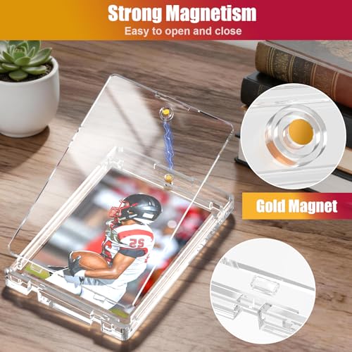 Superlong 15 Pack Magnetic Card Holders for 180pt Trading and Collectible Cards