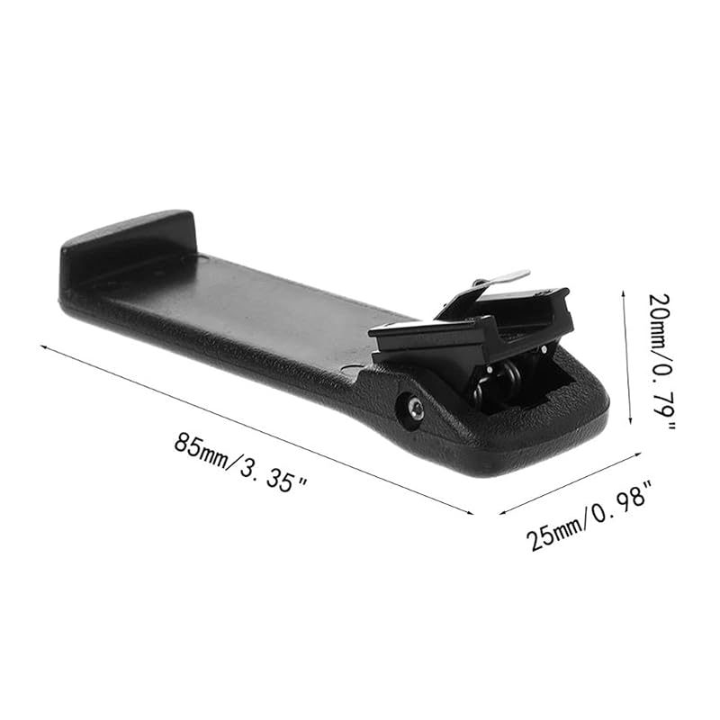 4 Pack Motorola DP/CP Radio Belt Clips – HLN8255 Compatible NNTN PMNN & HNN Battery Clips